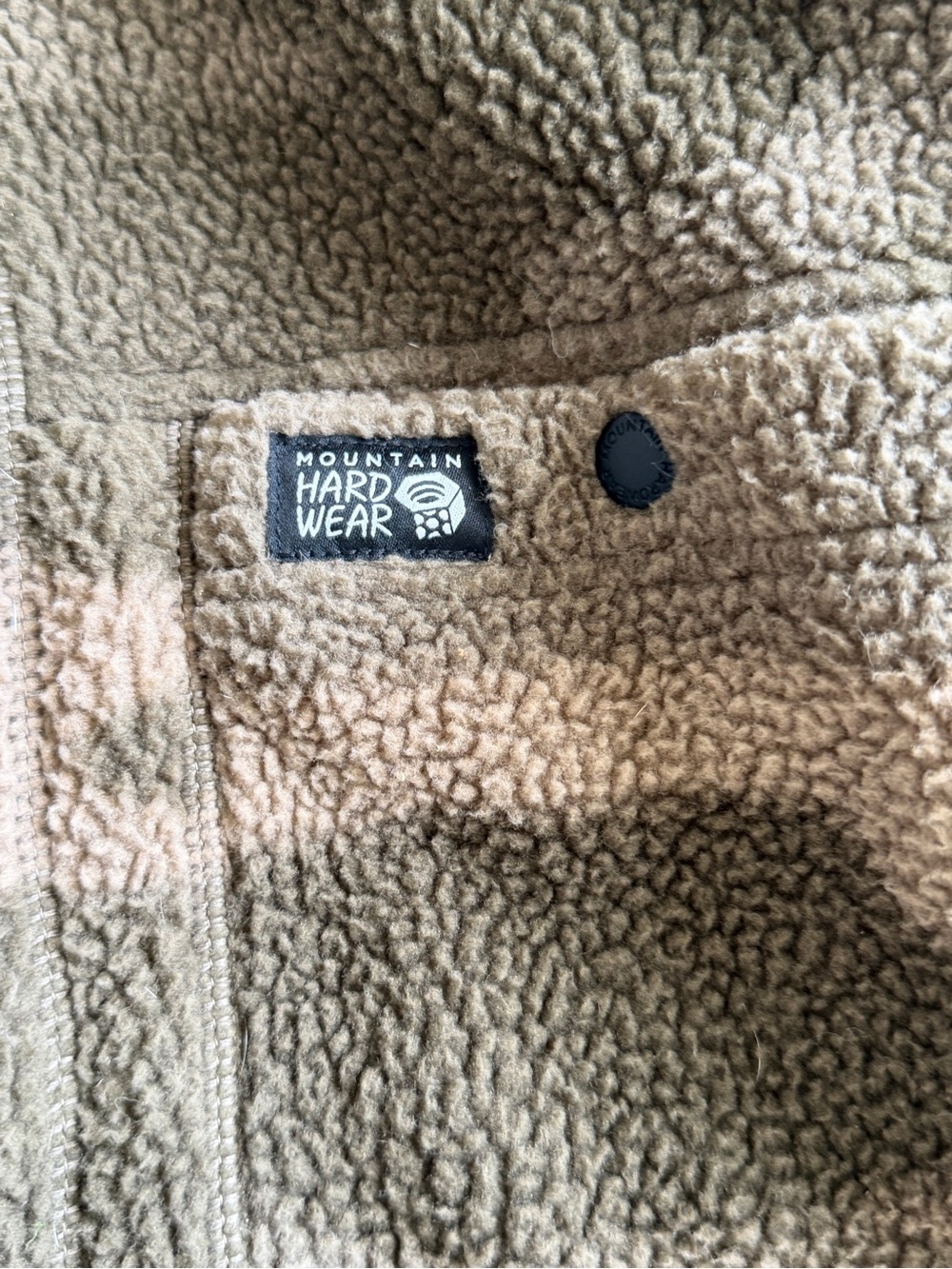 Mountain Hardwear women’s Sherpa Puffer Jacket - Tan/camo